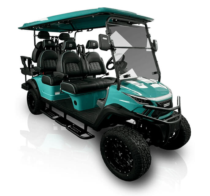 6 passenger golf cart